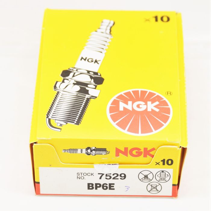 NGK Spark Plug (10 Pieces) Long - BP6E