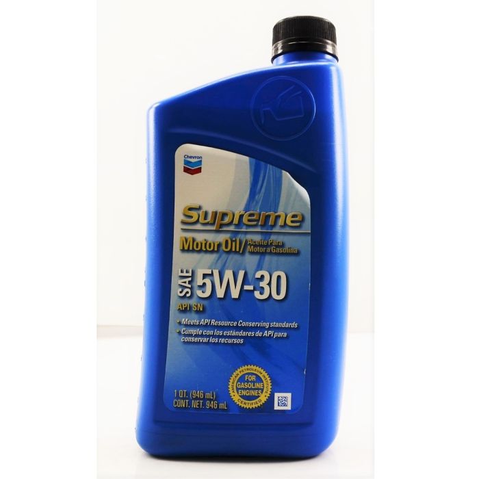Chevron Supreme Motor Oil (946ML) - SAE 5W-30