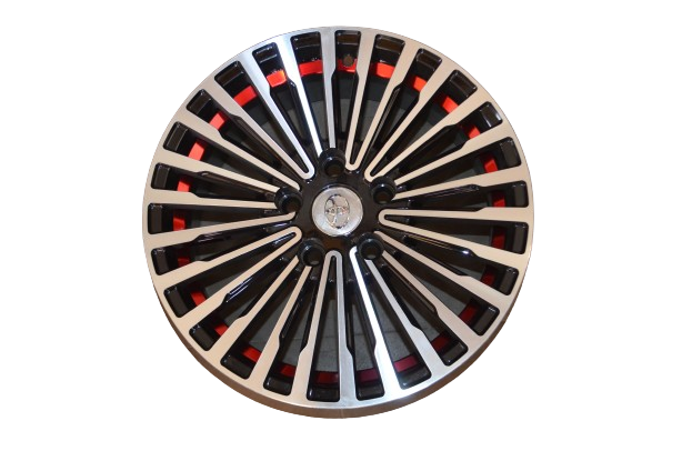 Alloy Rims (Silver&Red) - WH0011