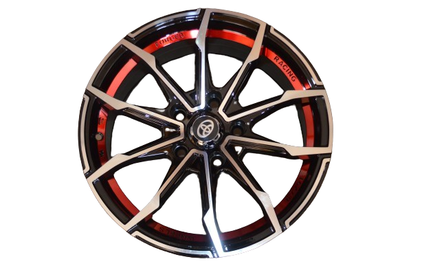 Alloy Wheel Rims(Black&Red) - WH017 