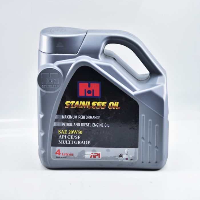 Stainless Engine Oil (4Litre) - SAE20W50