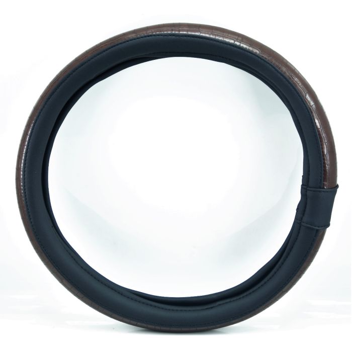 Toyota Brown Universal Car Steering wheel Cover - 6547 -9272