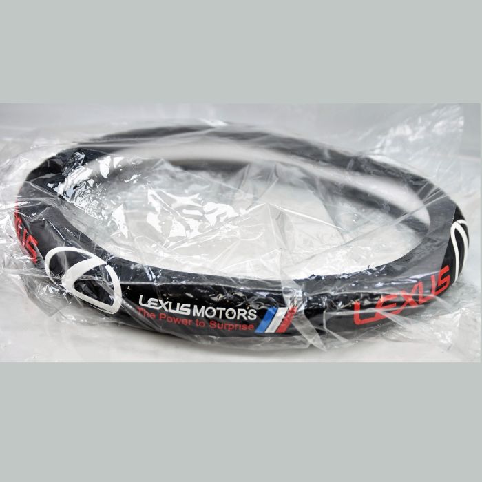 Toyota Lexus Genuine Black Steering Wheel Cover - TLSC0302