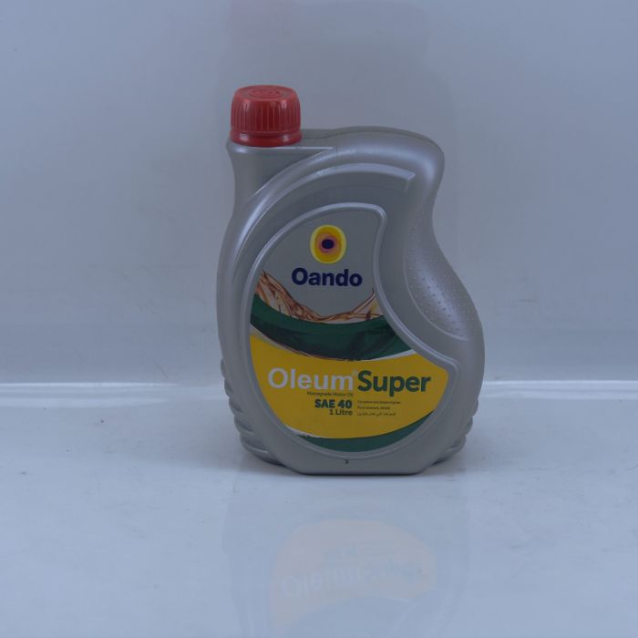 1Litre Oando Oleum Super Motor Oil - SAE-40