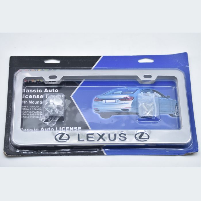  Lexus Stainless Steel Plate Number Frame(Set) - ASPF450