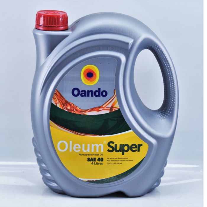 4Litre Oando Oleum Super Motor Oil - API-SFCD