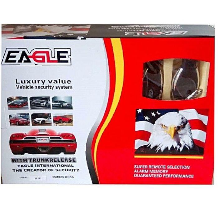 Eagle Luxury Value Vehicle Security System  - EAS-036