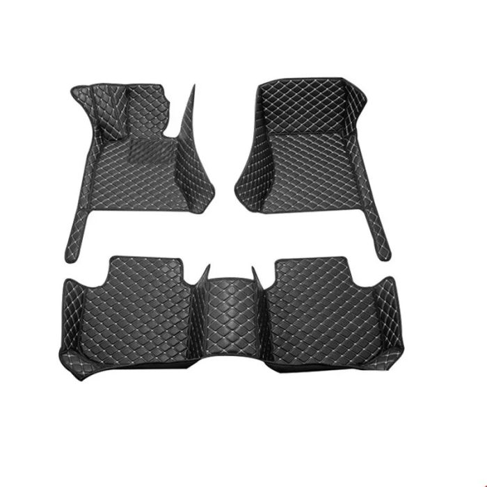 Waterproof PU Leather Luxury Footmat (Tiles) - YT554
