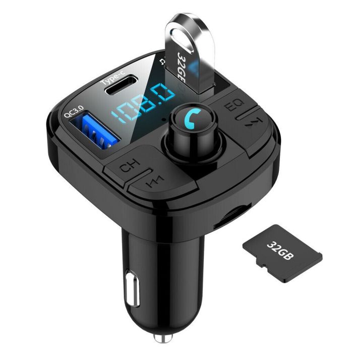 Car FM Transmitter Base  - [BT29]