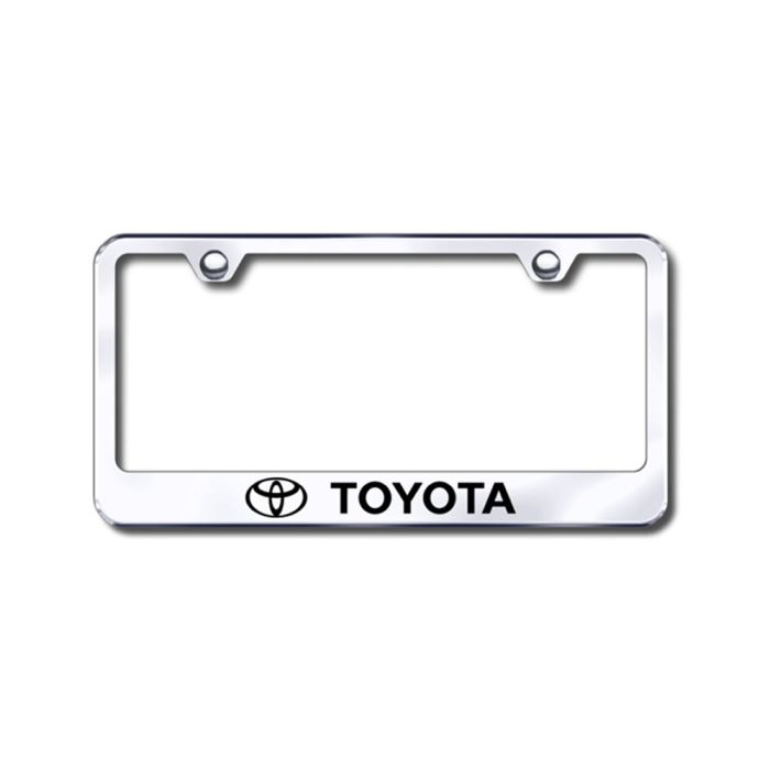 Toyota Plate Number Frame