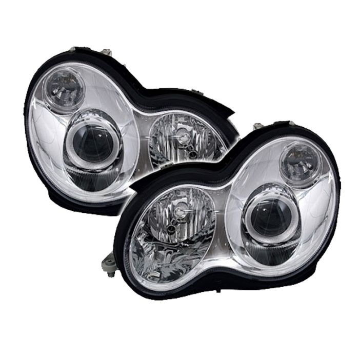 Head Lamp (Crystal, Rim, White) N/M (Set) - FT01-0301C