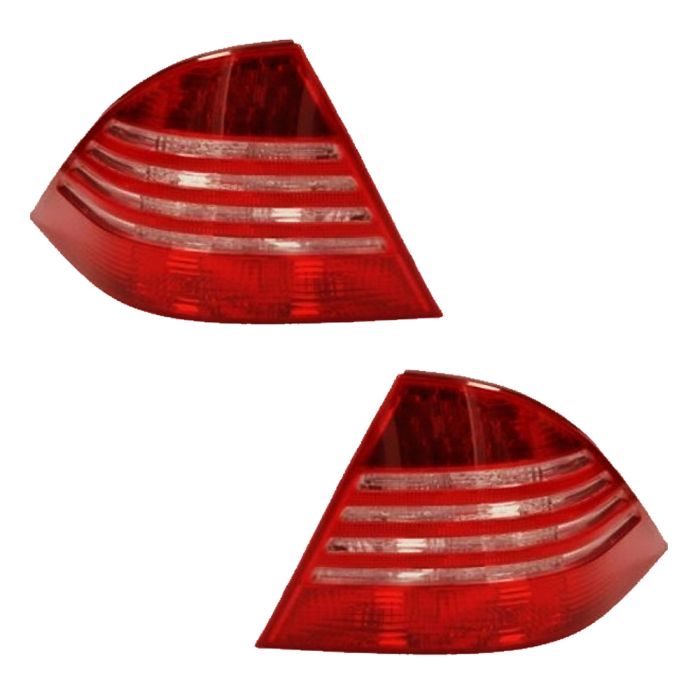 Tail Lamp (Crystal, White) N/M (Set) - FT01-0302B3-W