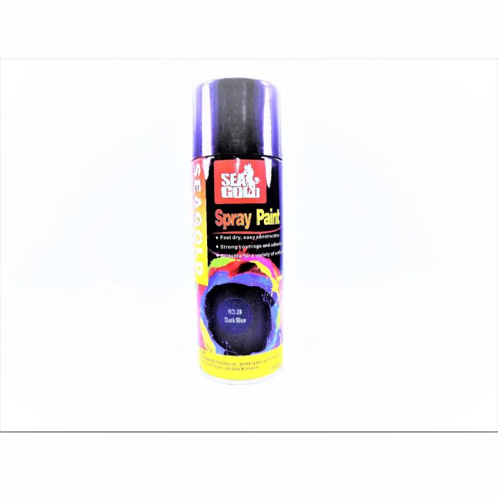 Sea Gold Spray Paint (Dark Blue) - 450ml