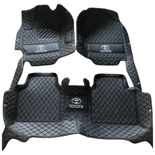 Waterproof PU Leather Luxury Footmat (Logo) - DFG456