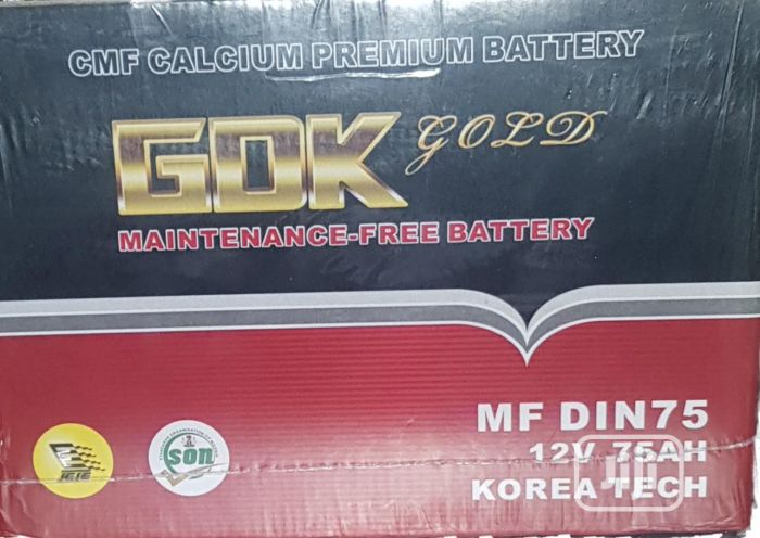 GDK Gold Battery (12v 75AH) - CMF57512