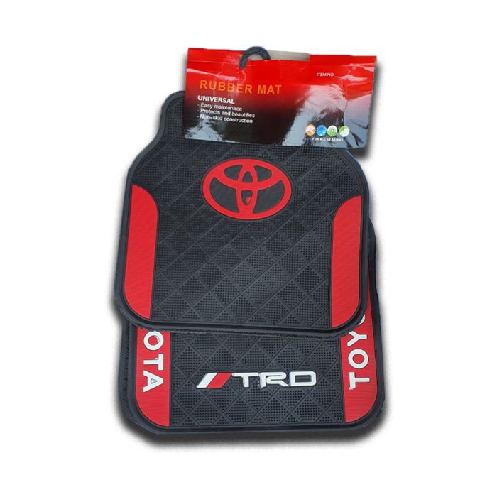 Universal Rubber Footmat - URF024-Toyota