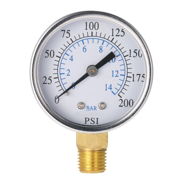 ELPI Shut Off Gauge-Oil Pressure (0-14 bar, 0-200 PSI) - LP145 2054