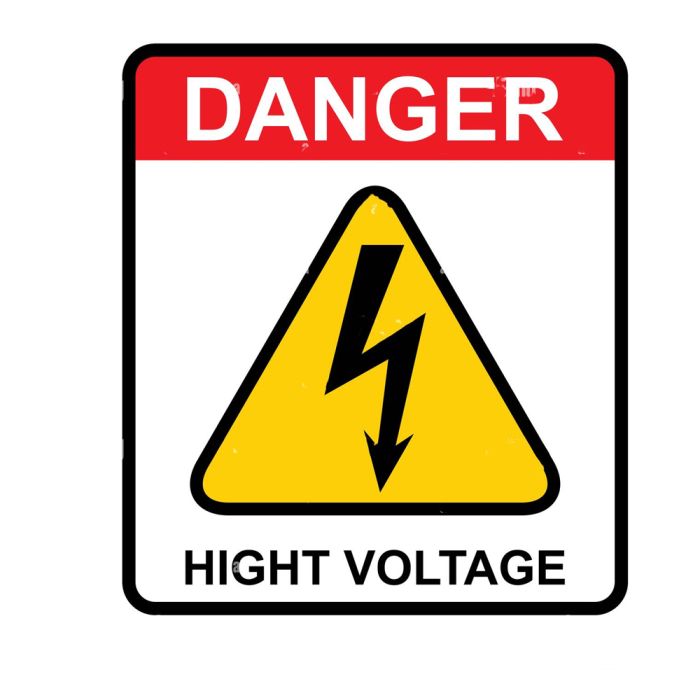 High Volt Sign - HVS03