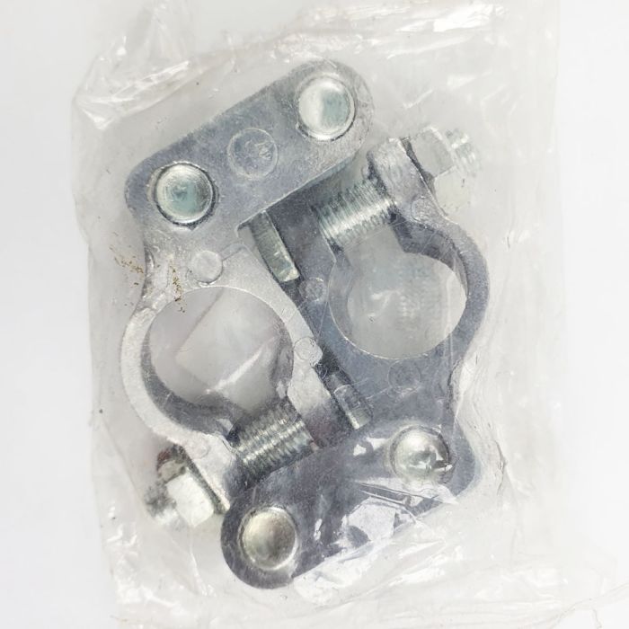 Battery Terminal Set-Silver-Weasen