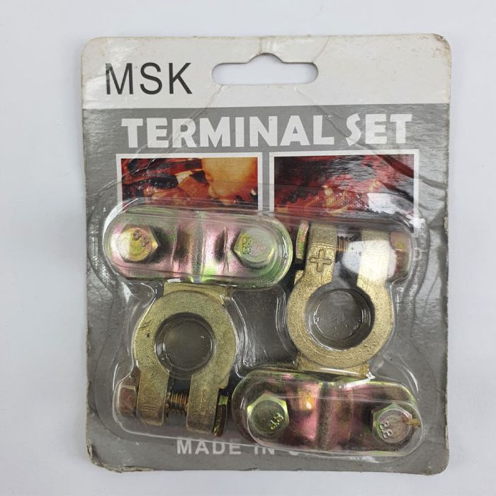 Battery Terminal Set-Gold-MSK