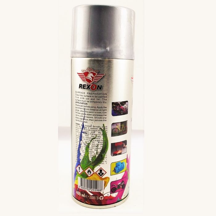 Spray Paint Light Grey Aerosol Peinture (400ml)- A412