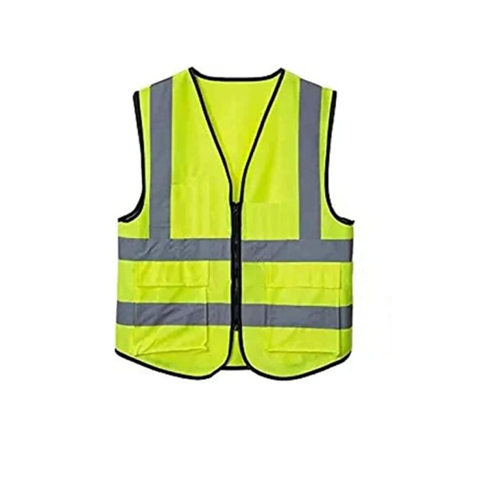  Safety Vest Zip Lemon 