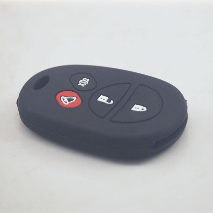 Toyota Silicone Car Key Cover 4 button - TY12673