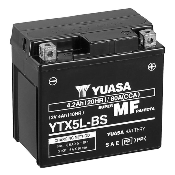 Motorcycle Battery (12v 4Ah) - YTX5L-BS