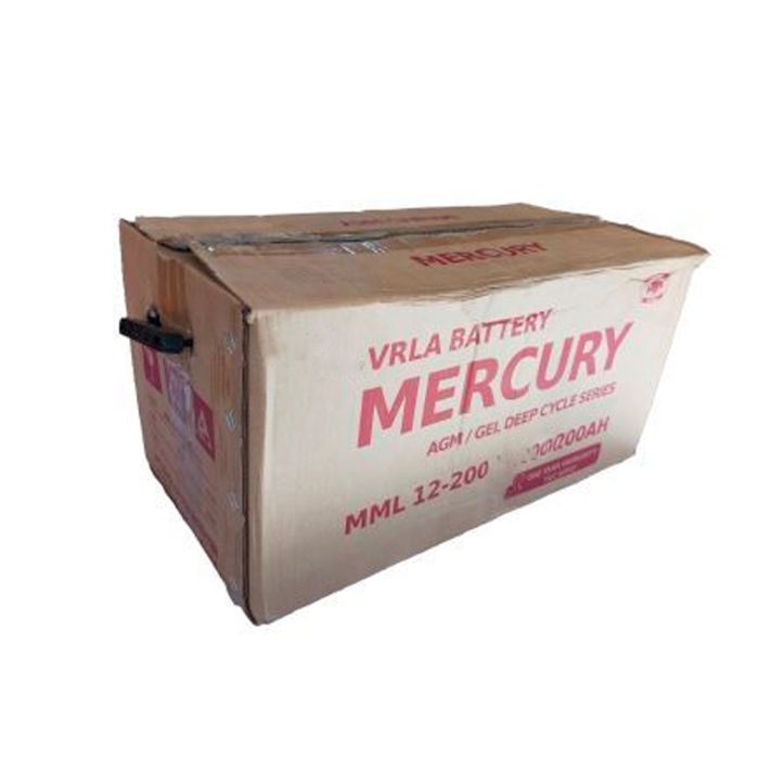 Mercury VRLA Battery - MML-12-200