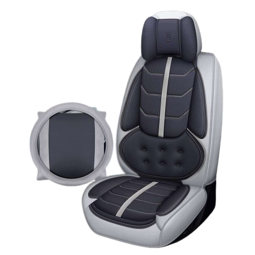 Car Seat Cover (Black & Grey)  - SCC-9