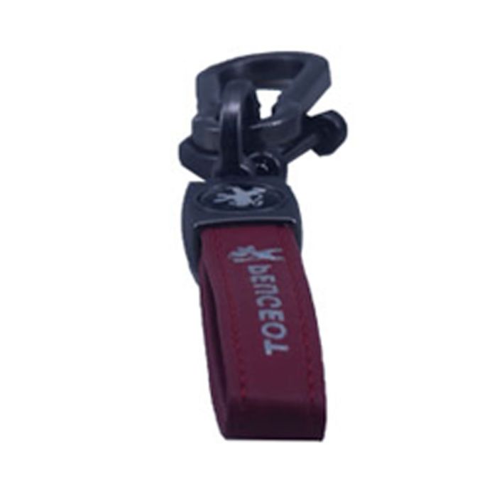 Leather Key Holder (Peugeot) - KY112