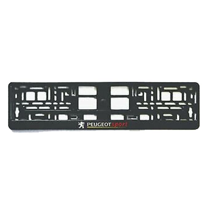 Peugeot Plate Number Frame