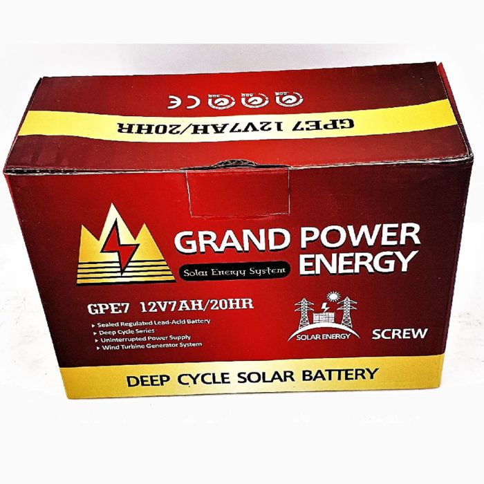 Grand Power Energy Battery (12V) 7Ah - GPE7