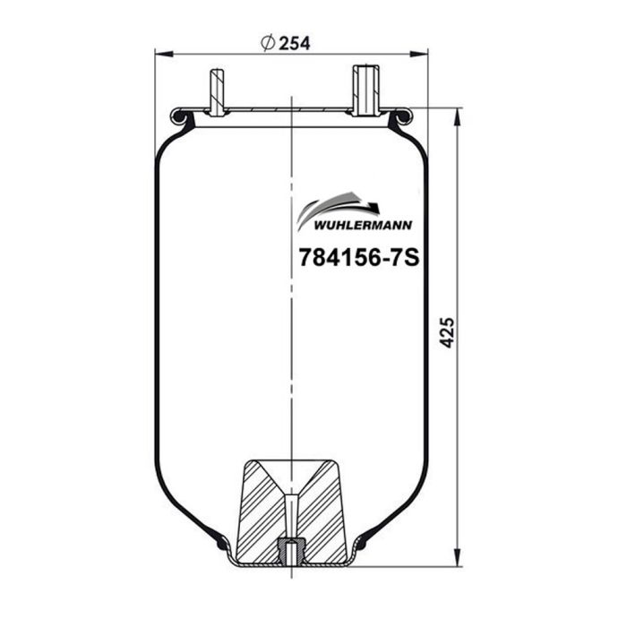 Service Assembly (Without Piston) - 784156-7S