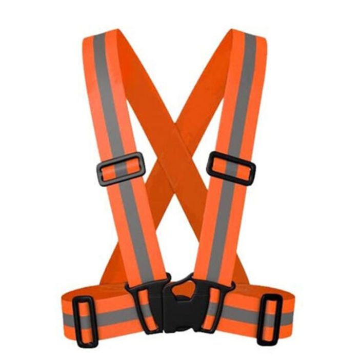 Reflective Elastic Strap - Orange - RES03