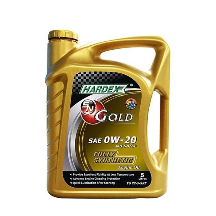 HARDEX GOLD Full Synthetic motor oil 0W-20 5L - 9555134506580