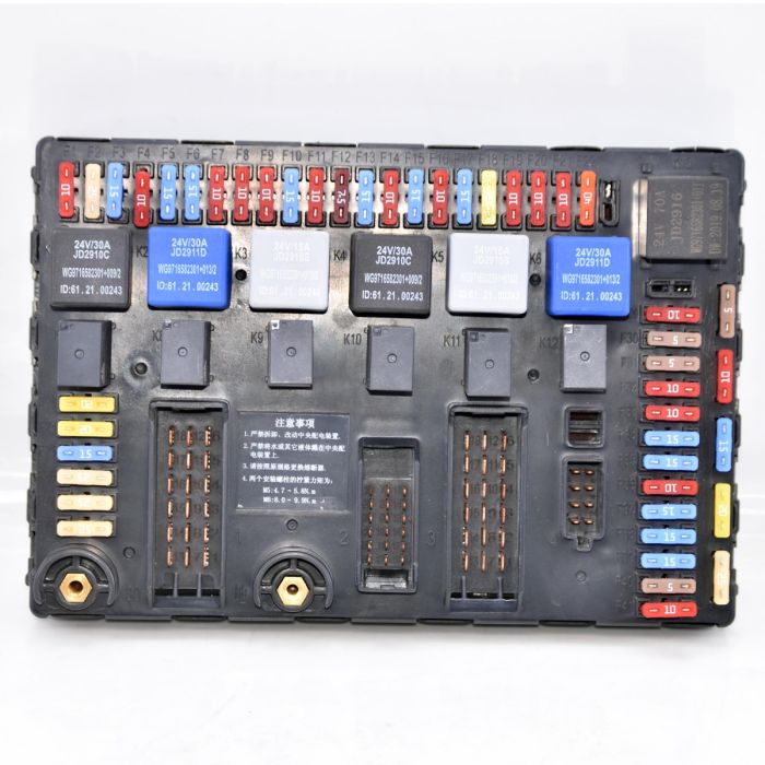 Howo Truck Relay Fuse Box Assembly/Control Module - WG9716580021