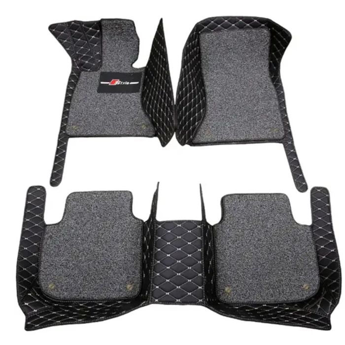 PU Leather Luxury Footmat (Double Layer) - AVC543