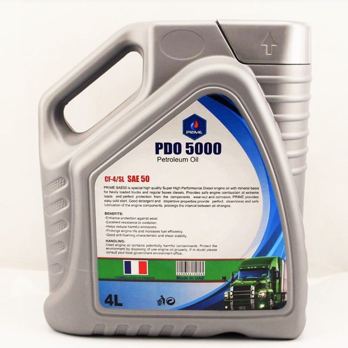 PDO 5000 Engine Oil Plus Diesel Oil (4 litres) SAE - 50