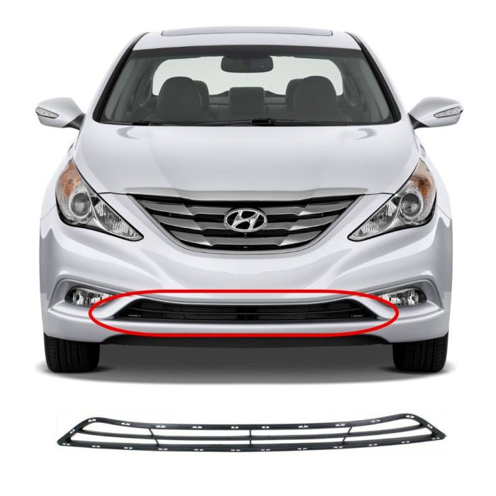 Front Lower Bumper Grille - 86561-3S500