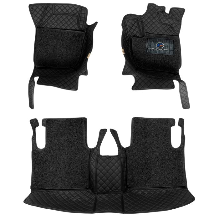 PU Leather Luxury Footmat (Double Layer) - RAG656