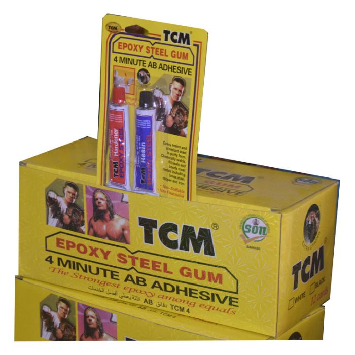 Epoxy Steel 4minute AB Adhesive - TCM-5069