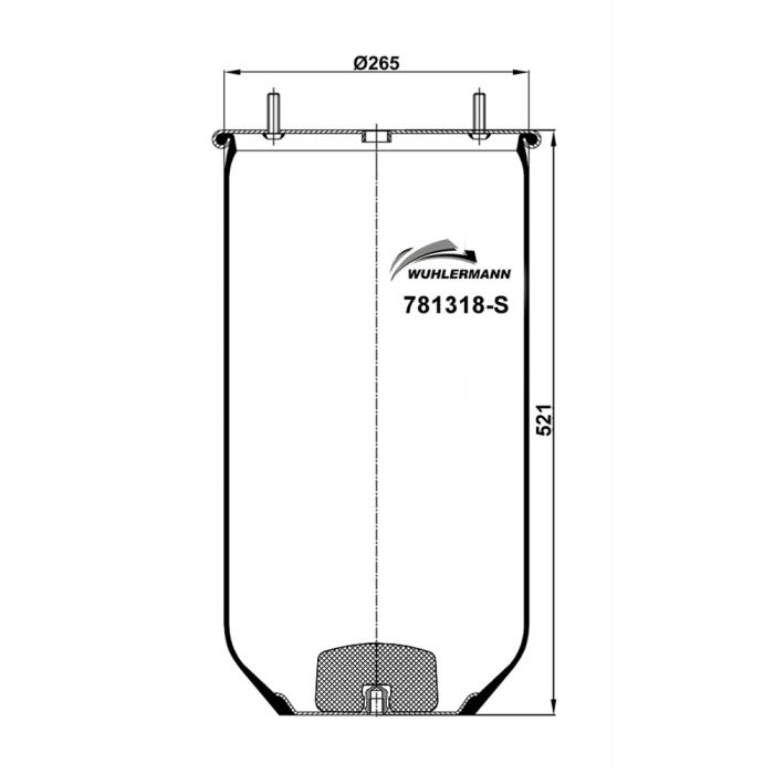 Service Assembly (Without Piston) - 781318-S