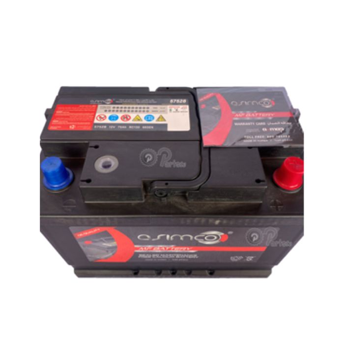 Asimco Car Battery (12V 75AH) -CMF57528