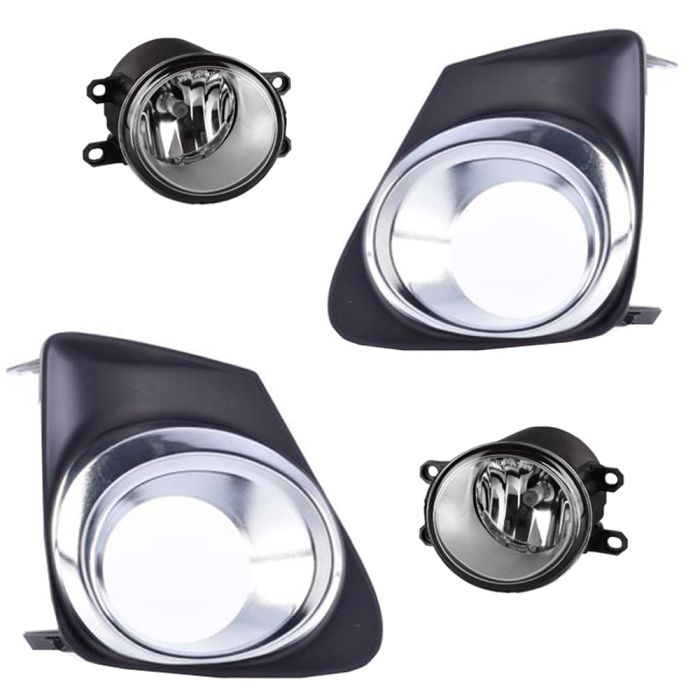 Fog Lamp With Cover (Set - Left & Right) -  17-5054-V-3