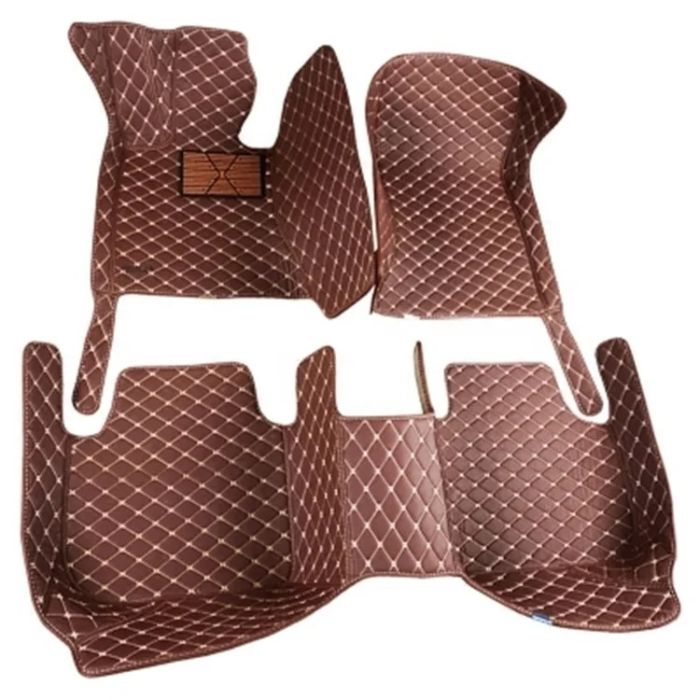 Waterproof PU Leather Luxury Footmat (Tiles) - 12DSS