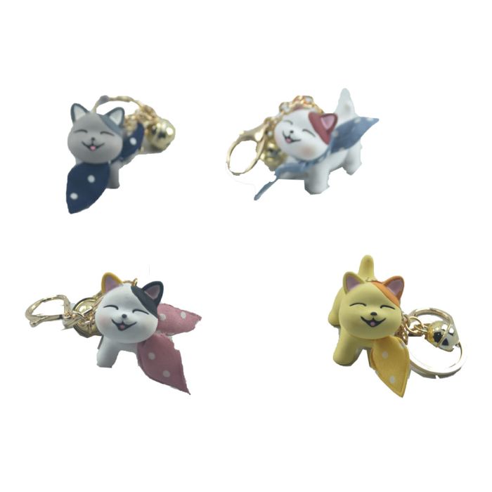 Puppy Key Holder with Ties (Fancy) - PKY970
