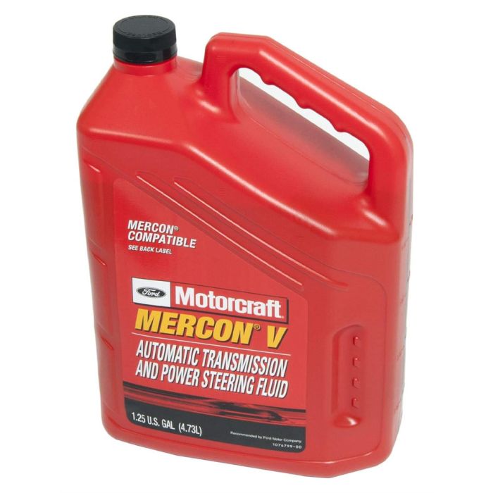 Ford Motorcraft Automatic Transmission And Power Steering Fluid (5 Liters) - XT-5-QM