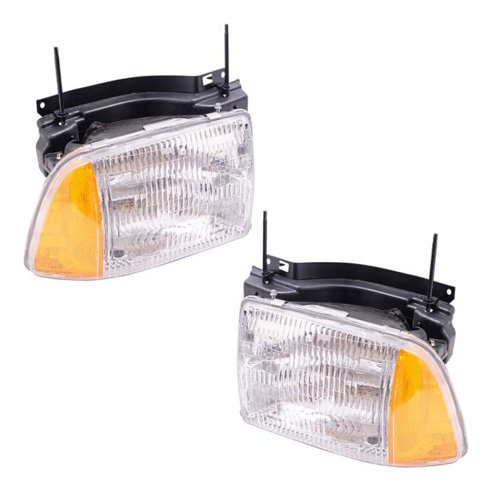 Head Lamp (Set - Driver's Side, Left & Passenger's Side, Right) - GM145-B001L/R