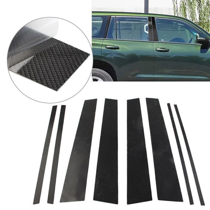 Window Pillar Post Cover (Set) - 62420-0E090-C0